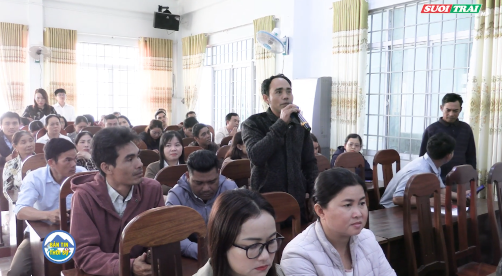 HỘI NGHI THAM VẤN CỘNG ĐỒNG DÂN CƯ VỀ DỰ ÁN NHÀ MÁY ĐIỆN MẶT TRỜI NỔI TRÊN LÒNG HỒ NHÀ MÁY THỦY ĐIỆN SÔNG BA HẠ